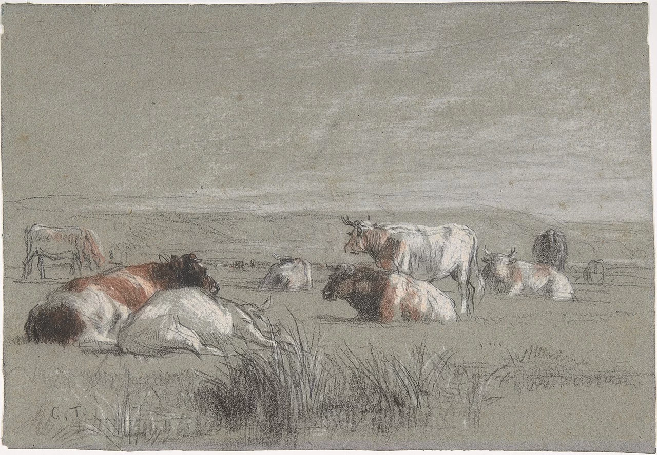 Mucche in un paesaggio - Metropolitan Museum of Art, New York